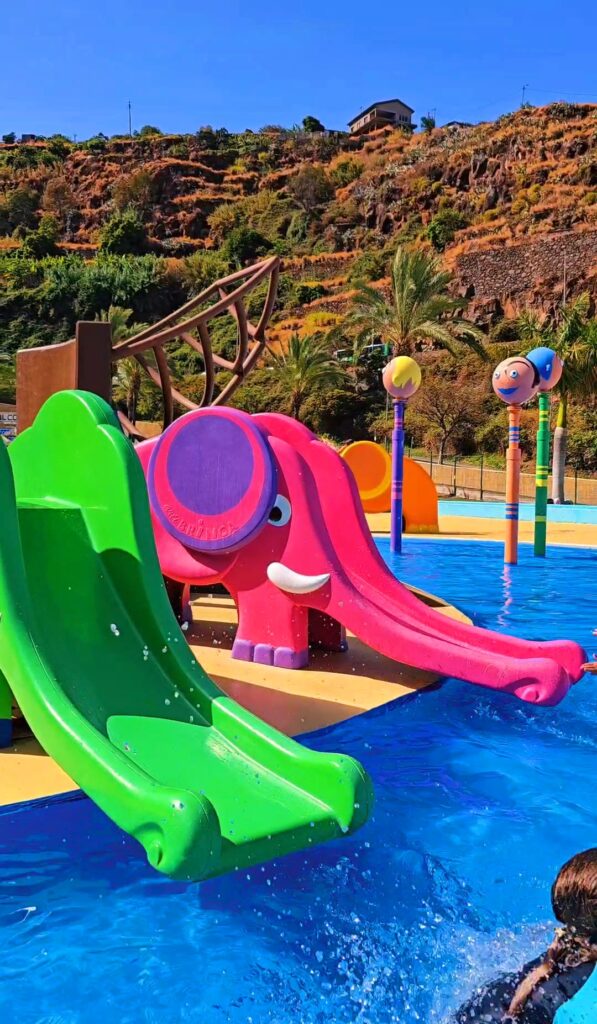 madeira with kids waterpark fun