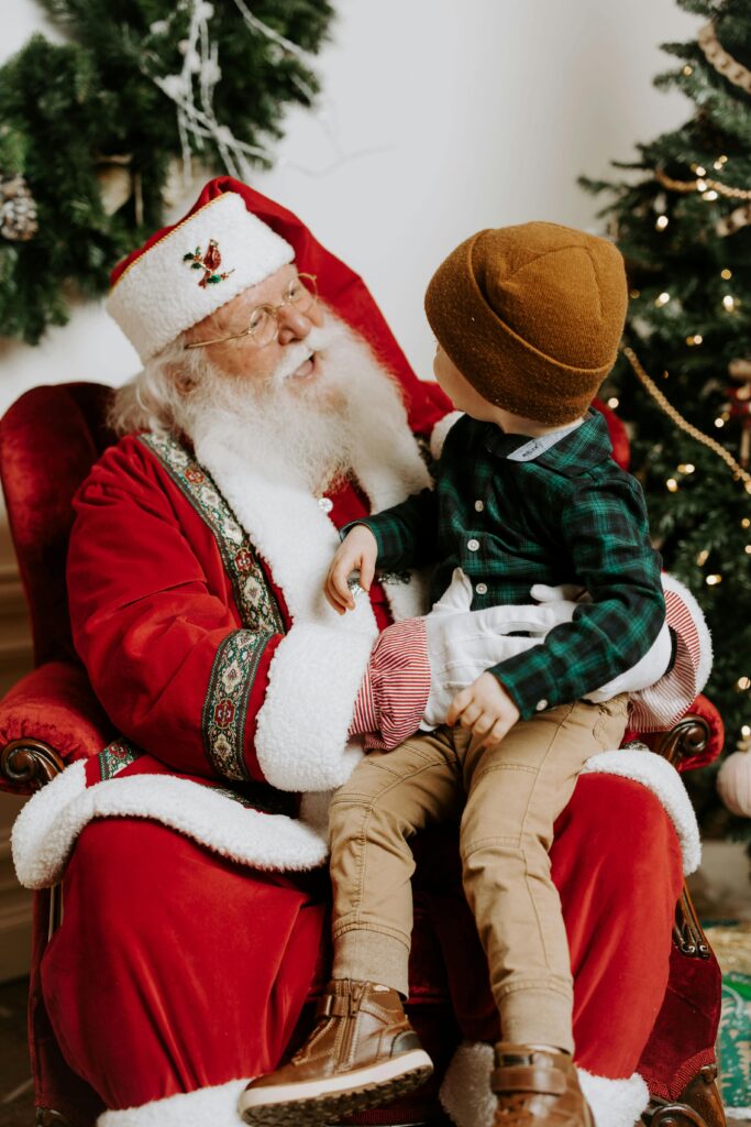 where to meet the Santa