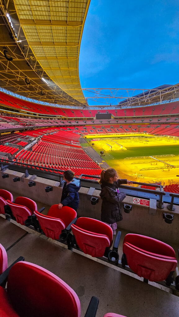 kid-friendly experiences to do with kids Wembley Stadium Tour