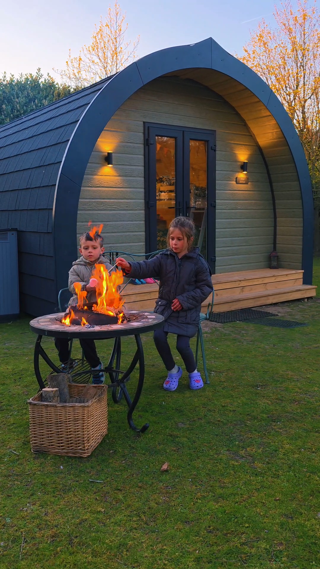 the best family Lodge Glamping in the Uk , with activities for kids